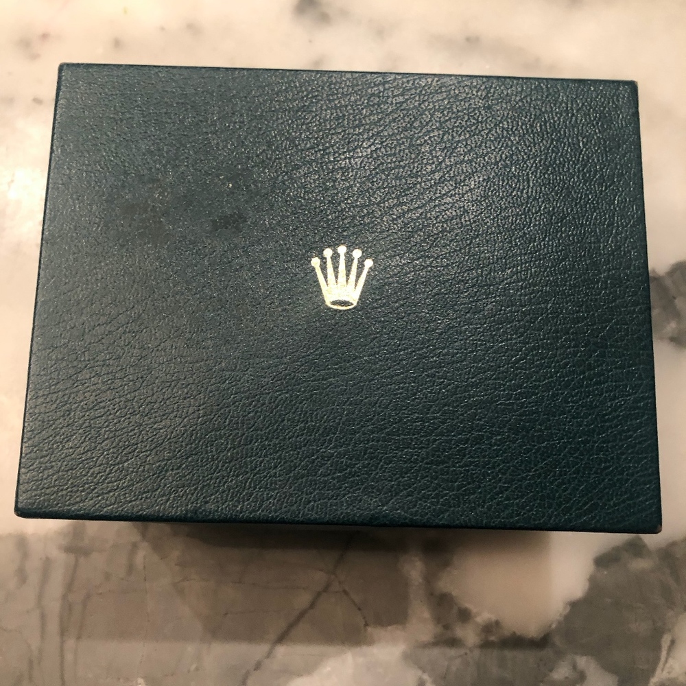 Authentic Vintage Rolex Watch Box With Outer Box